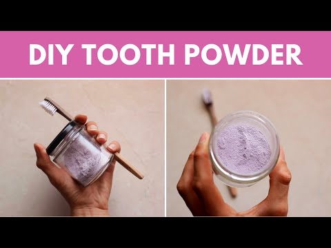 DIY Tooth Powder Recipe