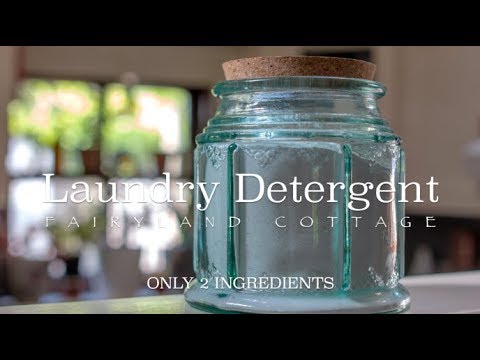 2 Ingredient Laundry Detergent - Zero Waste - Natural - Economical