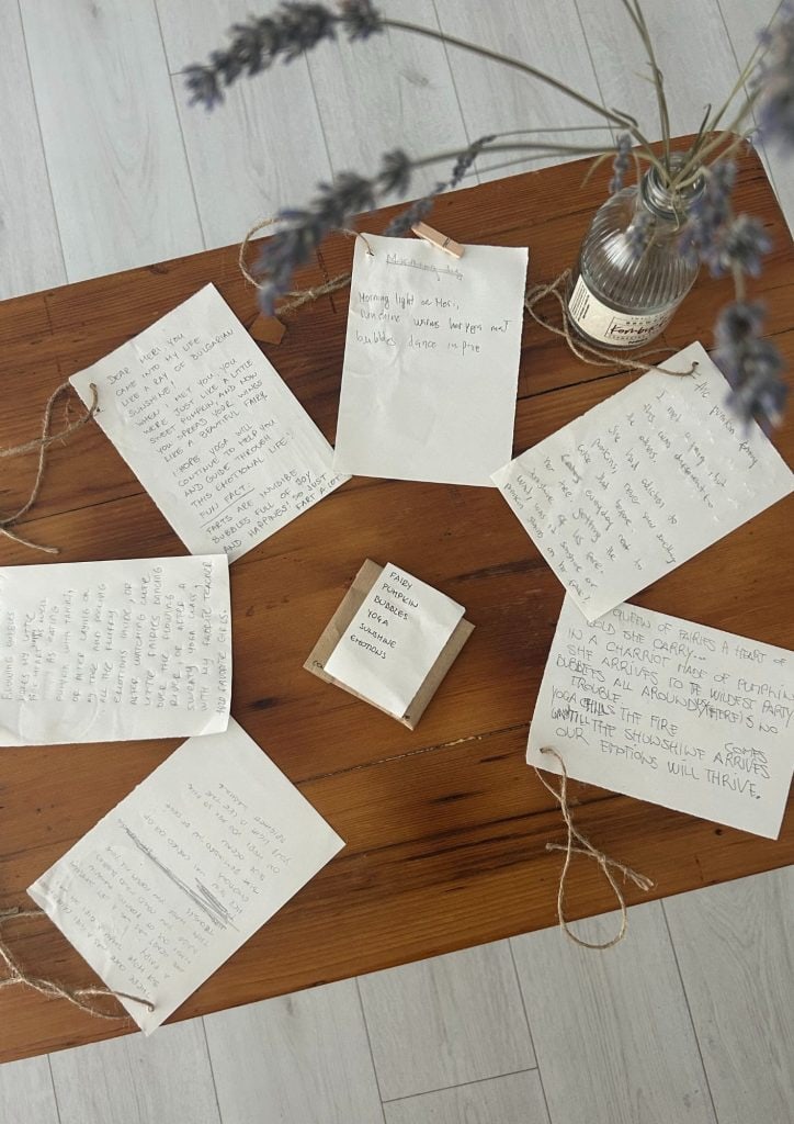 Letters & poems