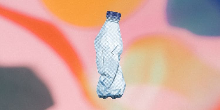is it safe to reuse plastic water bottles cover