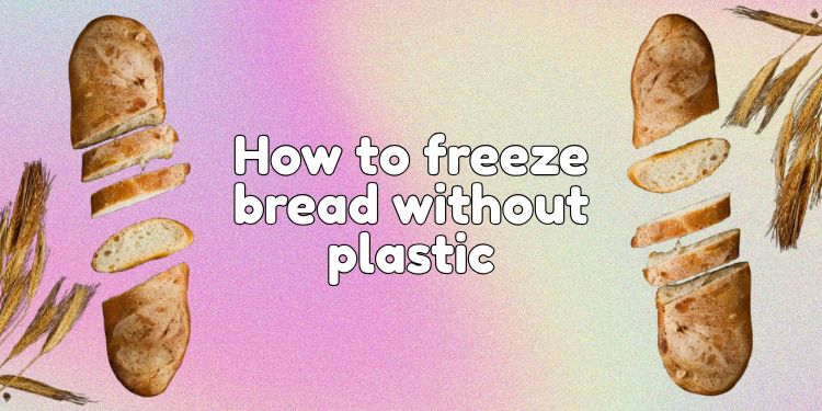 how to freeze bread without plastic