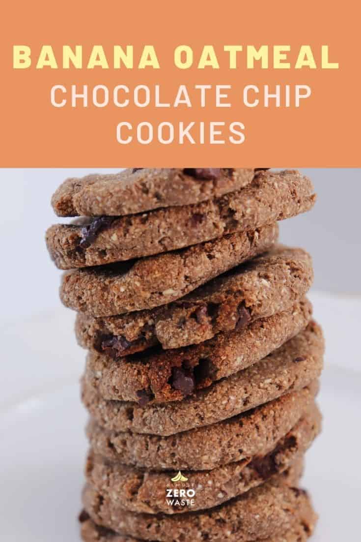 Ridiculously Healthy Banana Oatmeal Cookies Recipe - Almost Zero Waste