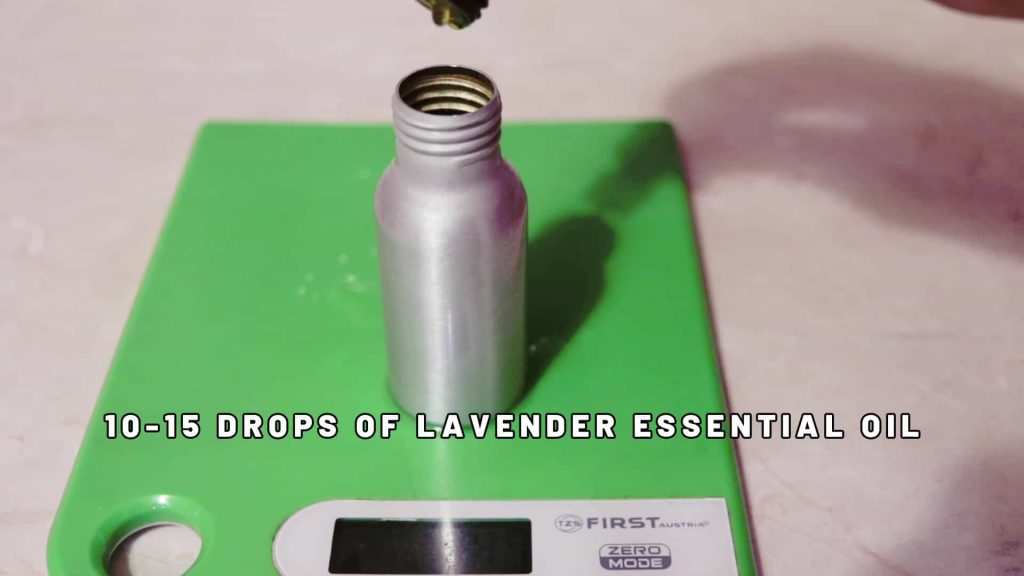 DIY deodorant spray