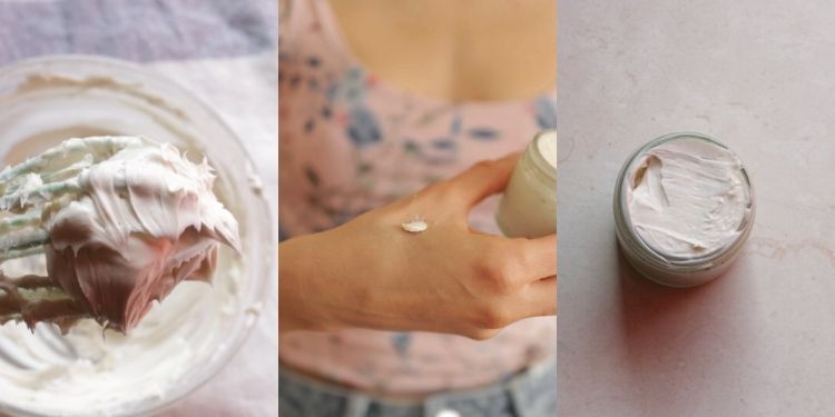 The BEST Non-Greasy Whipped Body Butter Recipe For Dry Skin