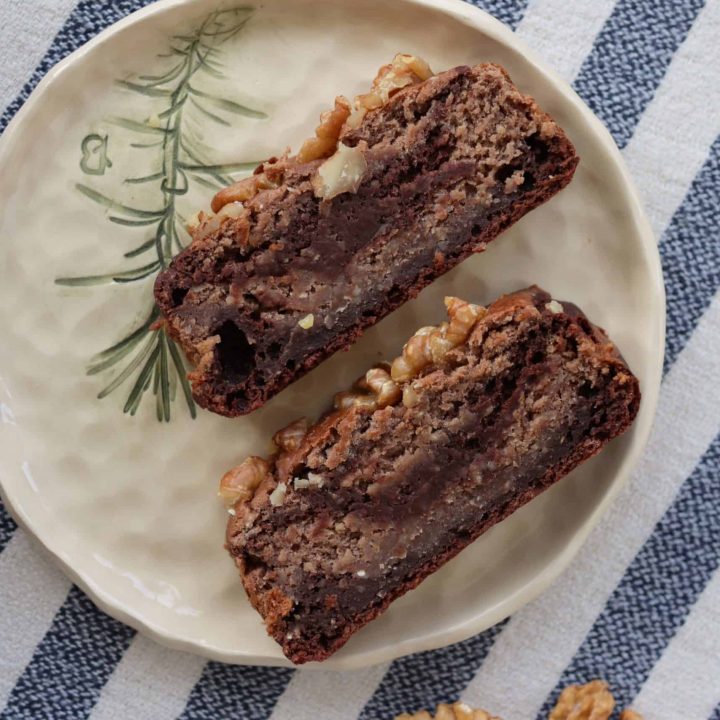 Healthy Marbled Banana Bread (Vegan) - Almost Zero Waste