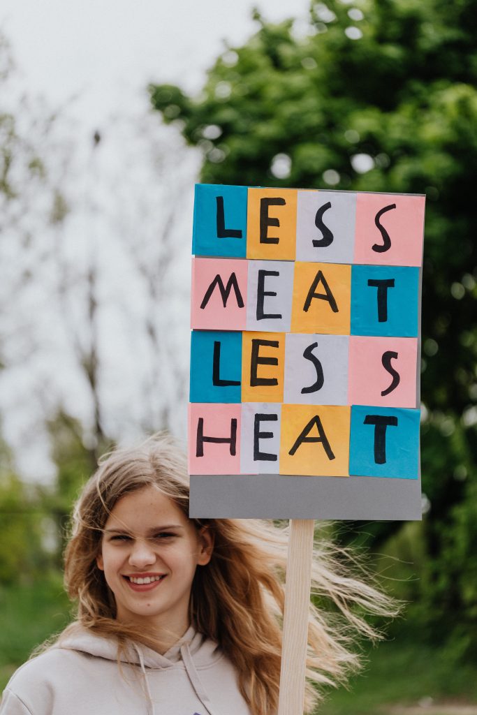 less meat for less heat