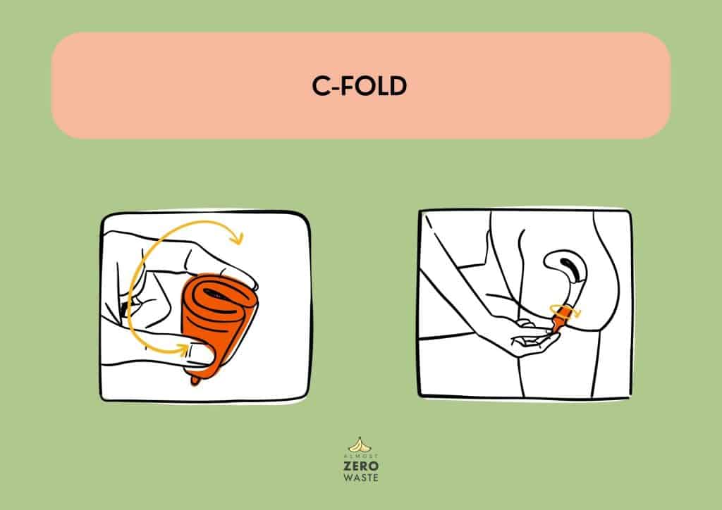 c-fold menstrual cup