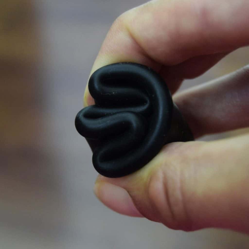 E fold menstrual cup