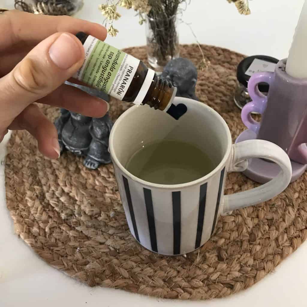 add essential oil