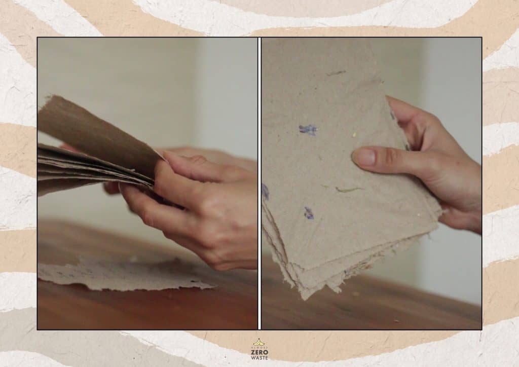 DIY Recycled Paper