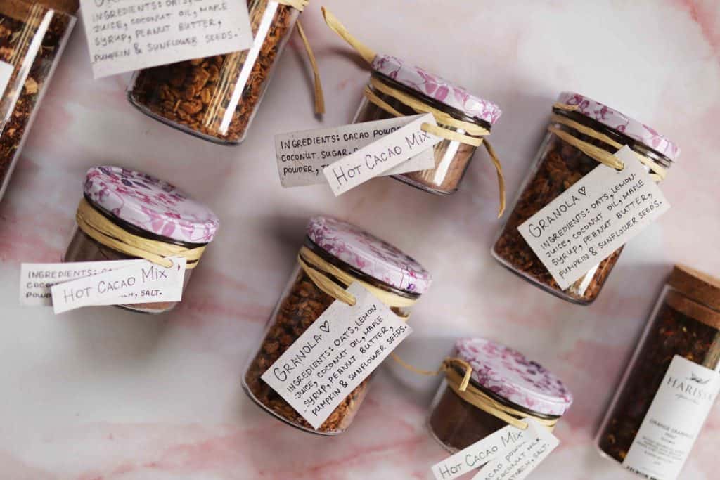 DIY consumable gifts