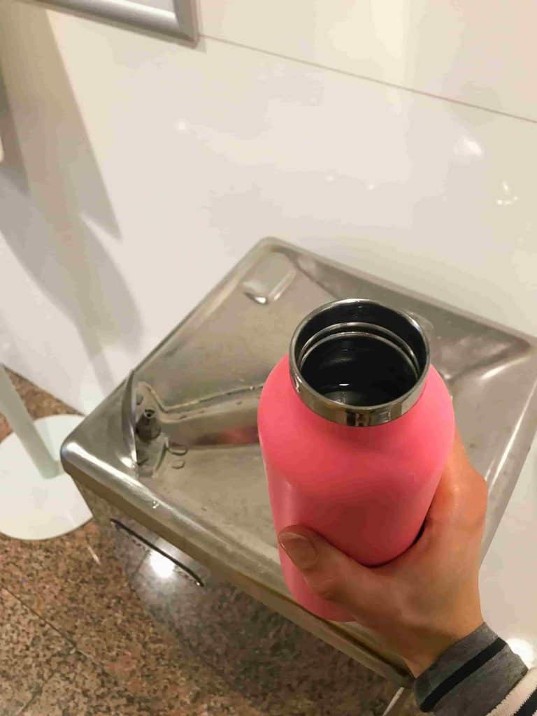 refill station at airport