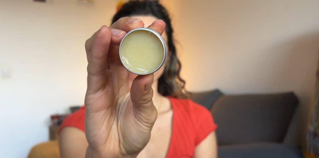 diy minty lip balm